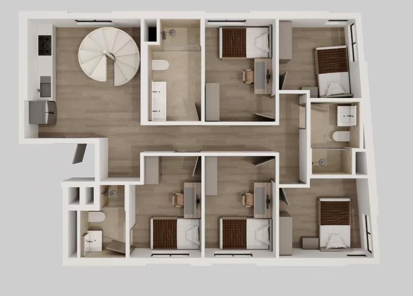 Owner's Bedroom Suite rendering