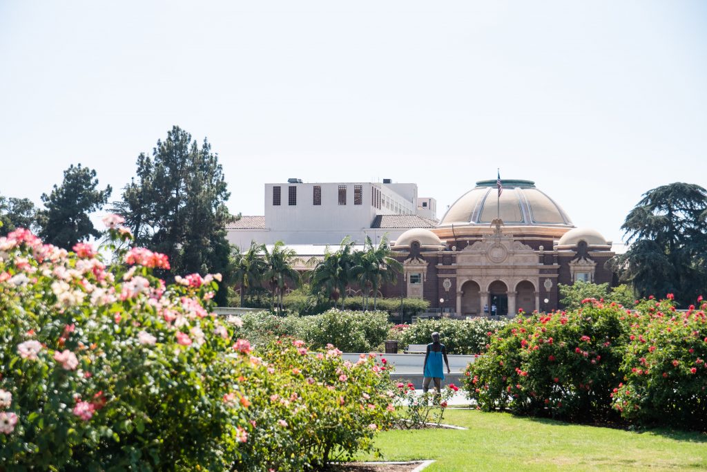 Exposition Park Rose Garden near USC