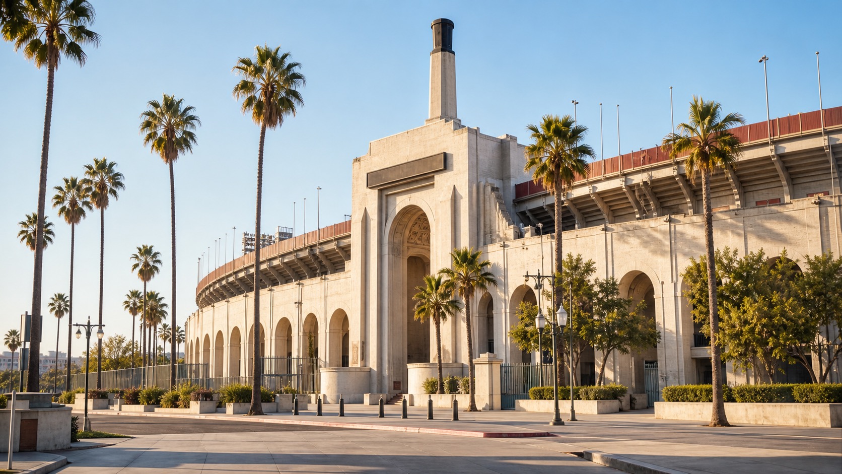 Los Angeles Memorial Coliseum near USC