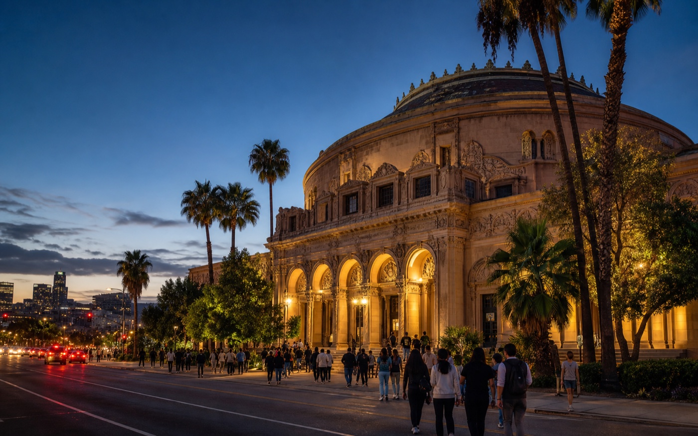 Historic Los Angeles auditorium event venue near USC